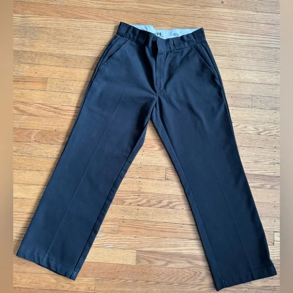 Men's Dickies Black Pants Size 31 x 29 - Picture 2 of 6